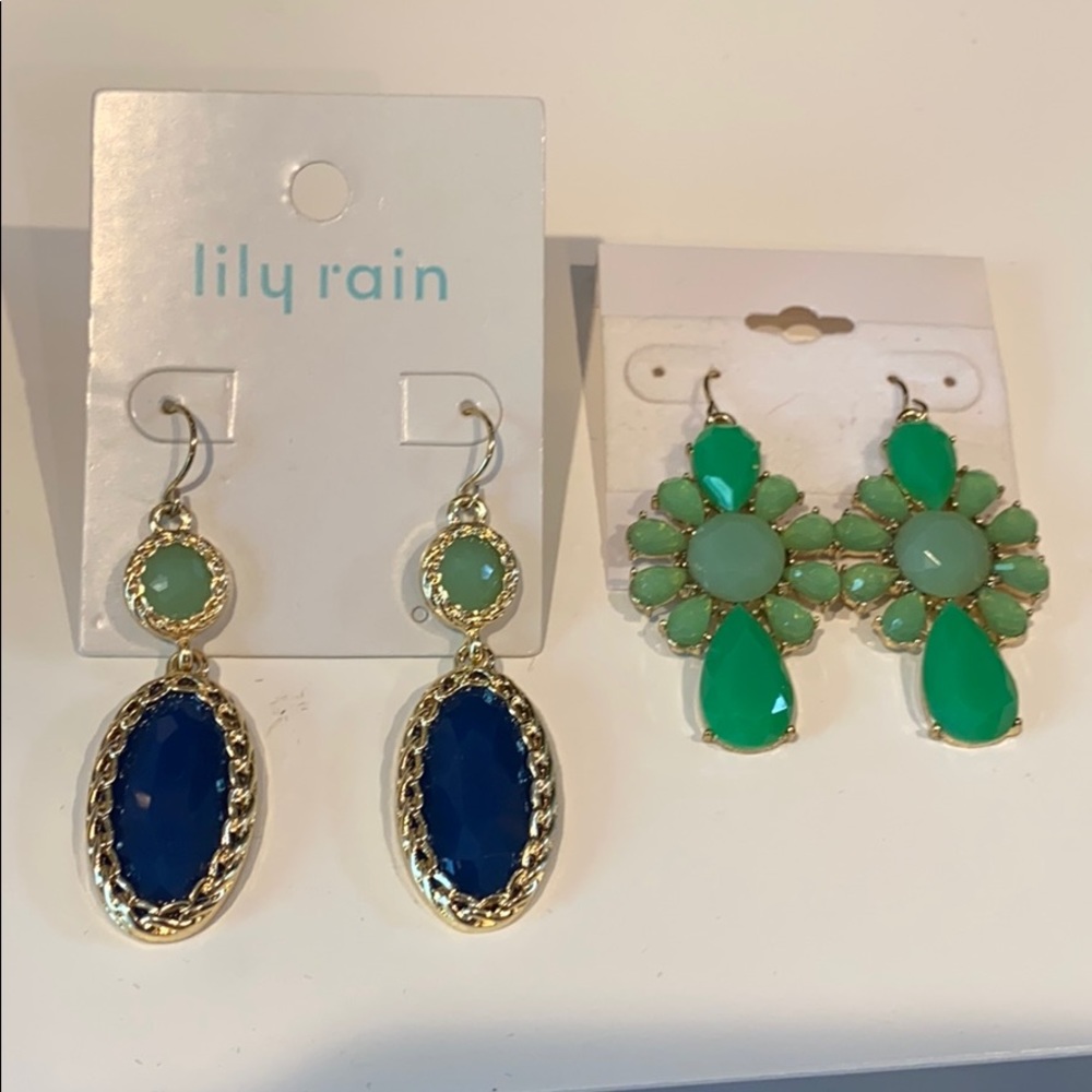 2 pair of earrings - Summer (New with Tags)